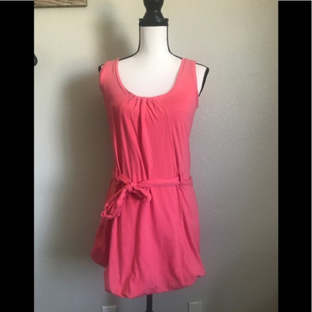 Bench A-Line Cotton Hot/Coral Pretty in Pink Dress
